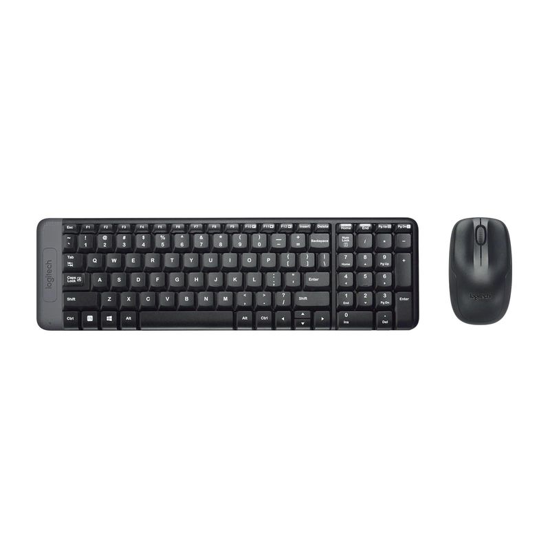 LOGITECH - Kit De Teclado Y Mouse Inalámbrico Logitech Mk220 Español La