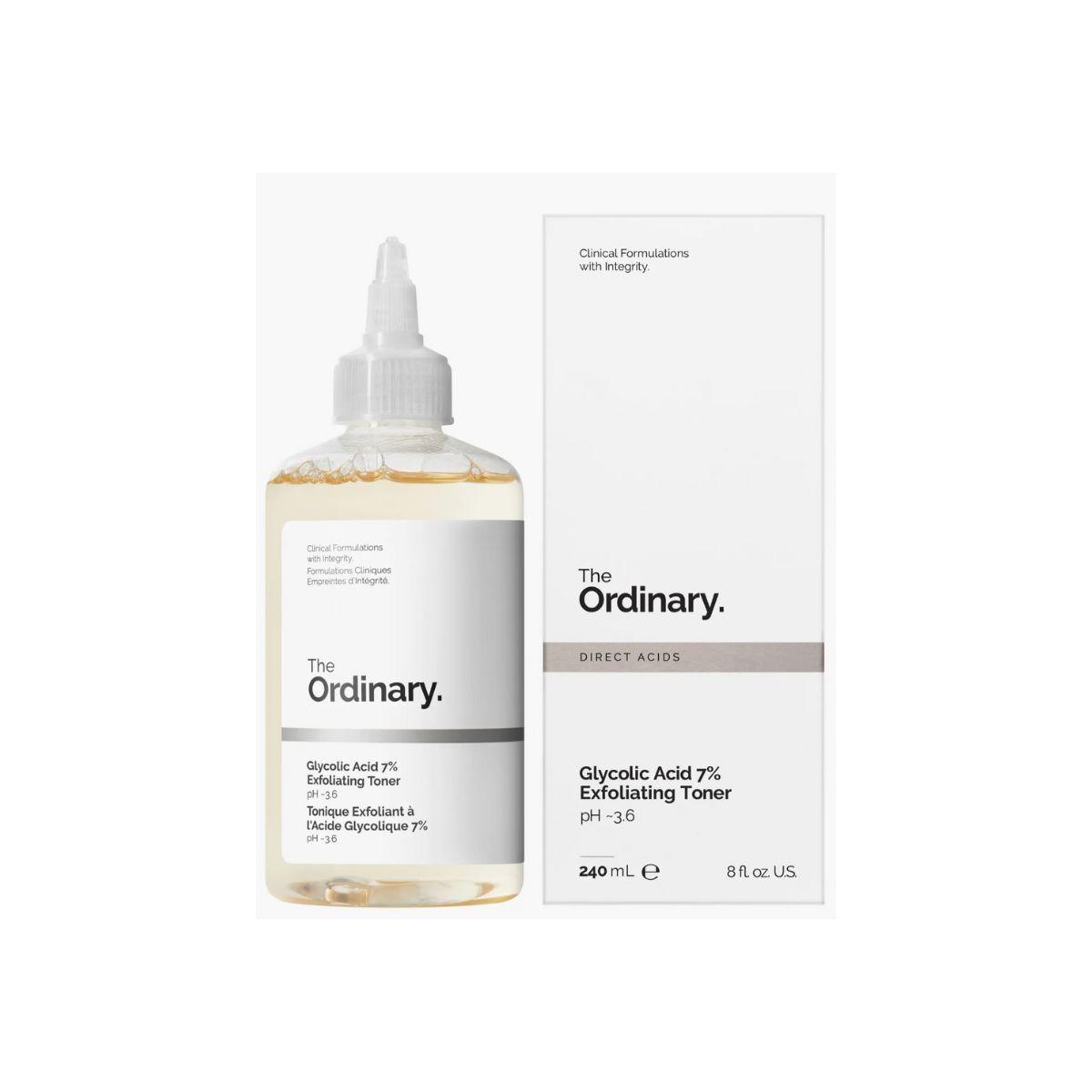 THE ORDINARY - The Ordinary Solucion Tonificante Acido Glicolico 240ml