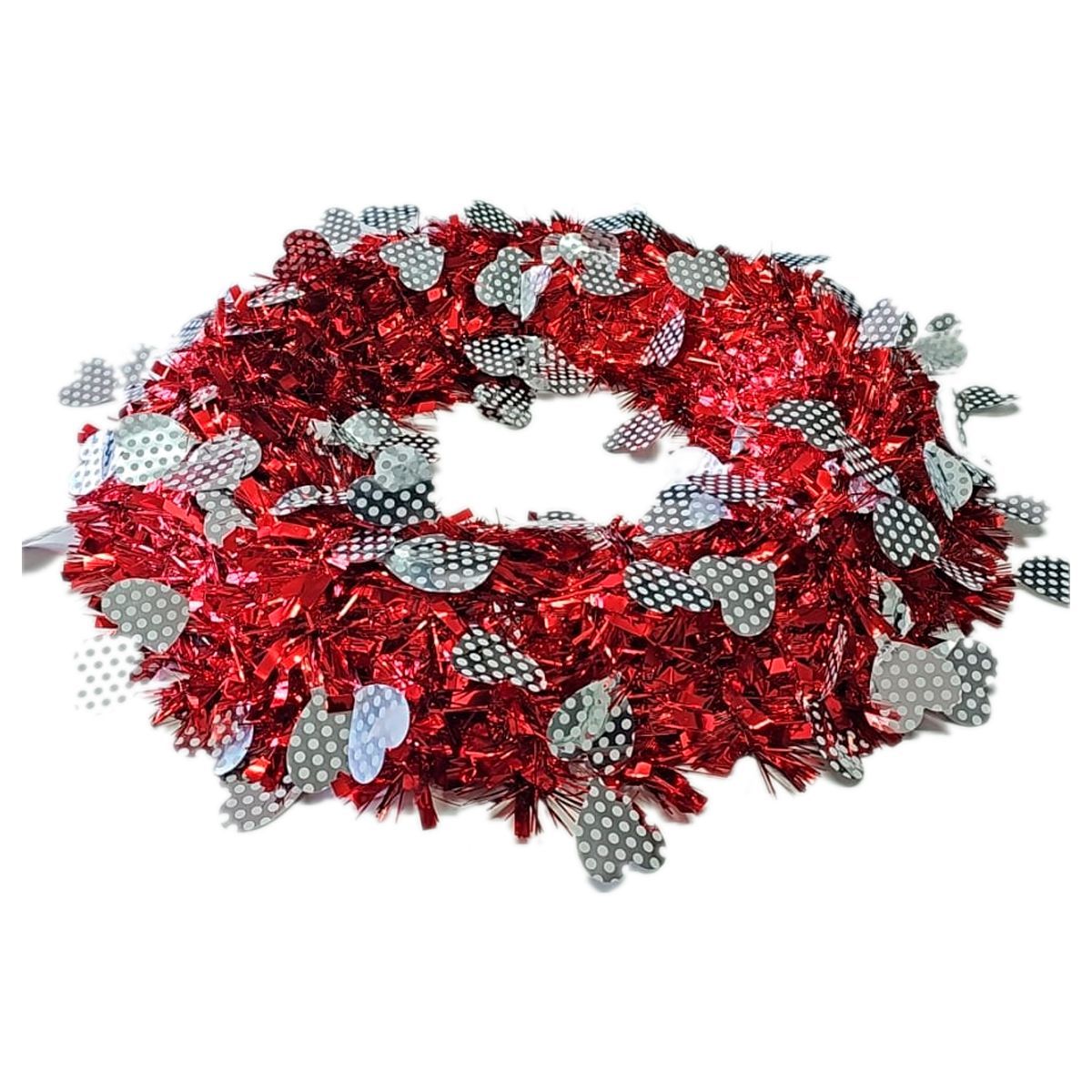 GENERICO - Corona Adviento Adorno 40cm Navidad Decorar Puerta Pared