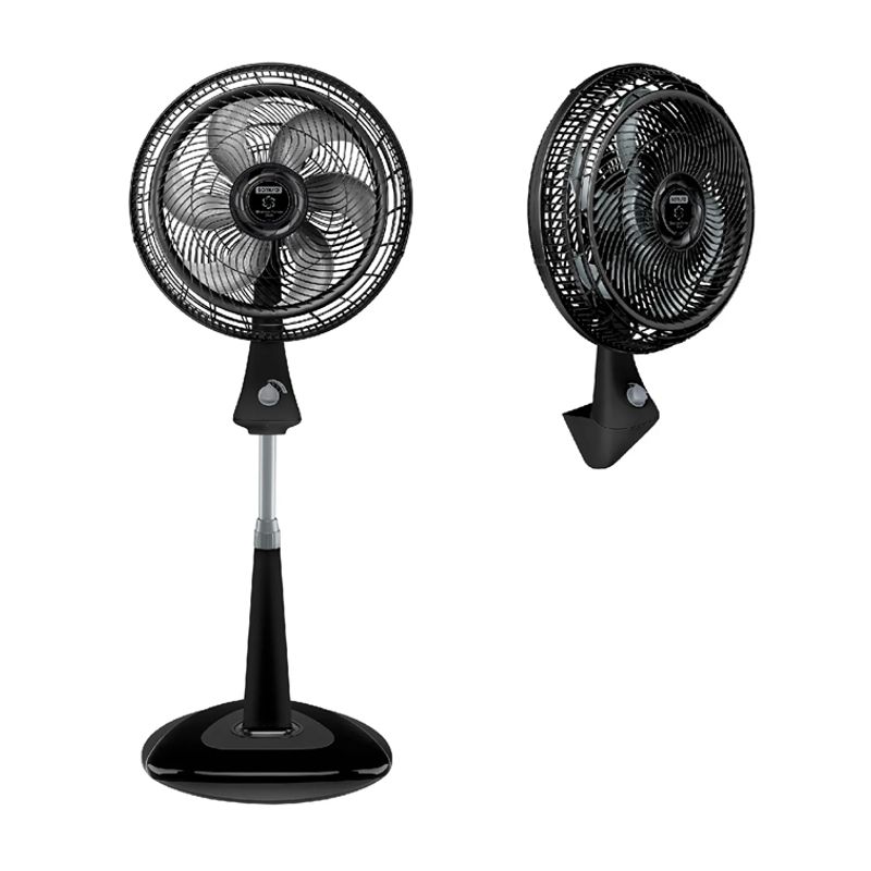 SAMURAI - Ventilador Samurai Silence Force Plus 2 en 1 Negro 5861032053