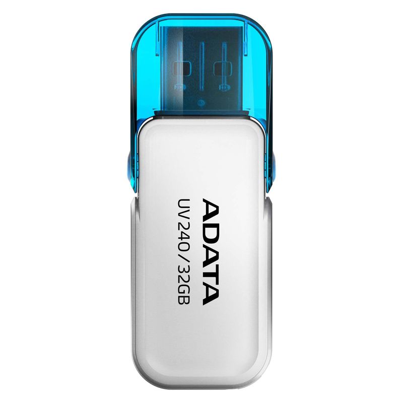 ADATA - Memoria Usb Adata 2.0 UV240 Escualizable 32GB Blanca