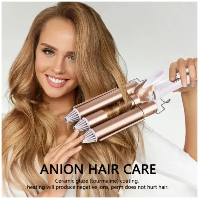 Pinza De Cabello Ondas De Sirena Ondulador Rizador Plancha ONE