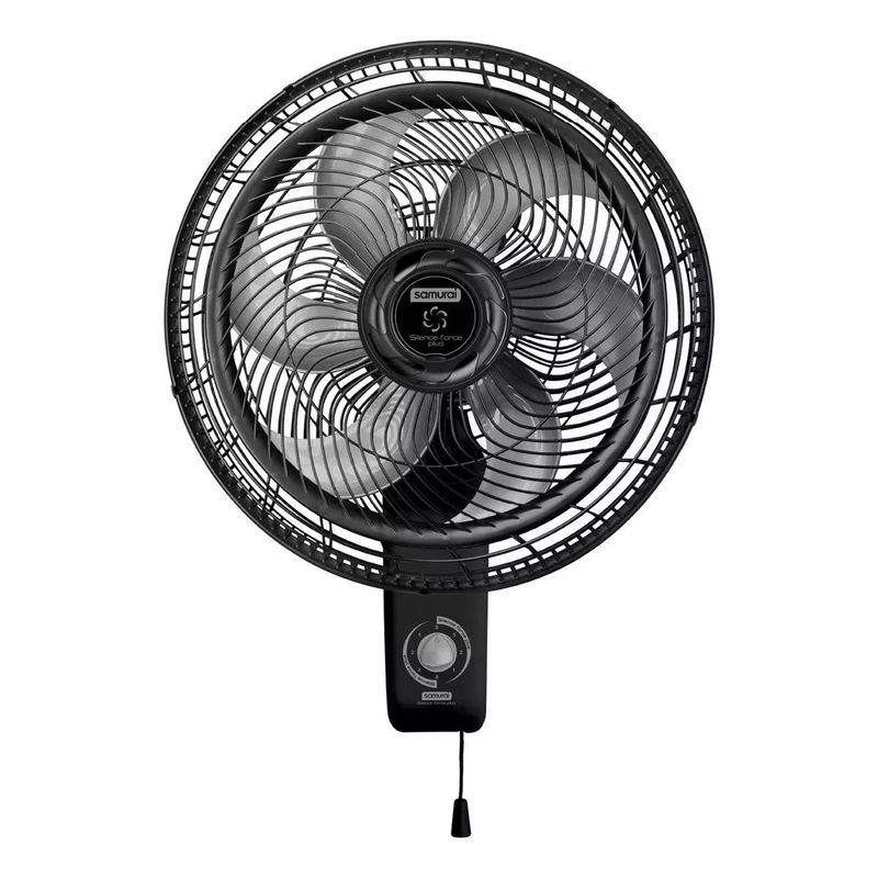 SAMURAI - Ventilador Samurai Silence Force Plus Pared Negro