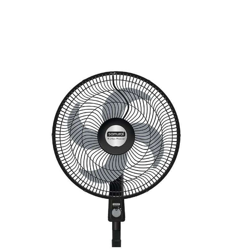 SAMURAI - Ventilador Samurai Turbo Power Pedestal Negro