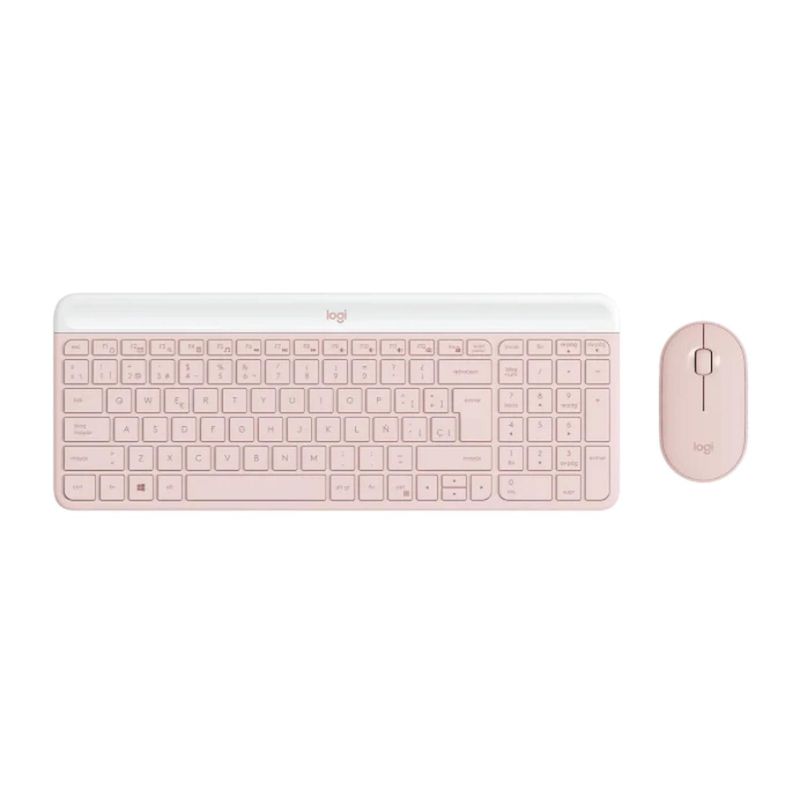 LOGITECH - COMBO DE TECLADO Y MOUSE INALÁMBRICOS SLIM COMBO MK470
