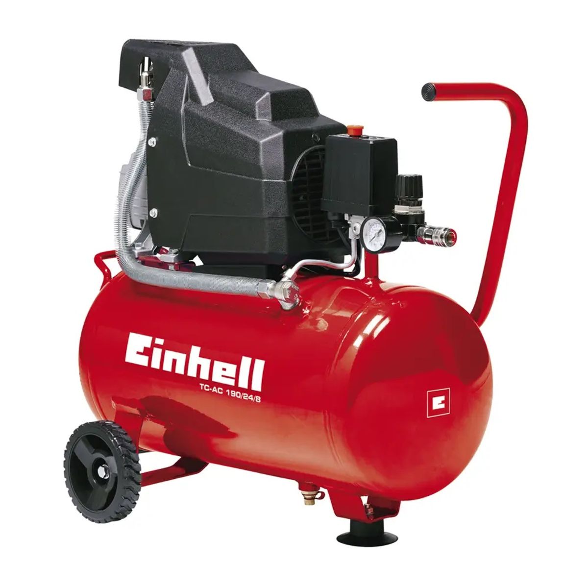 EINHELL - Compresor de Aire Einhell 24lt 20Hp TC-AC 190248 127v 60hz Rojo