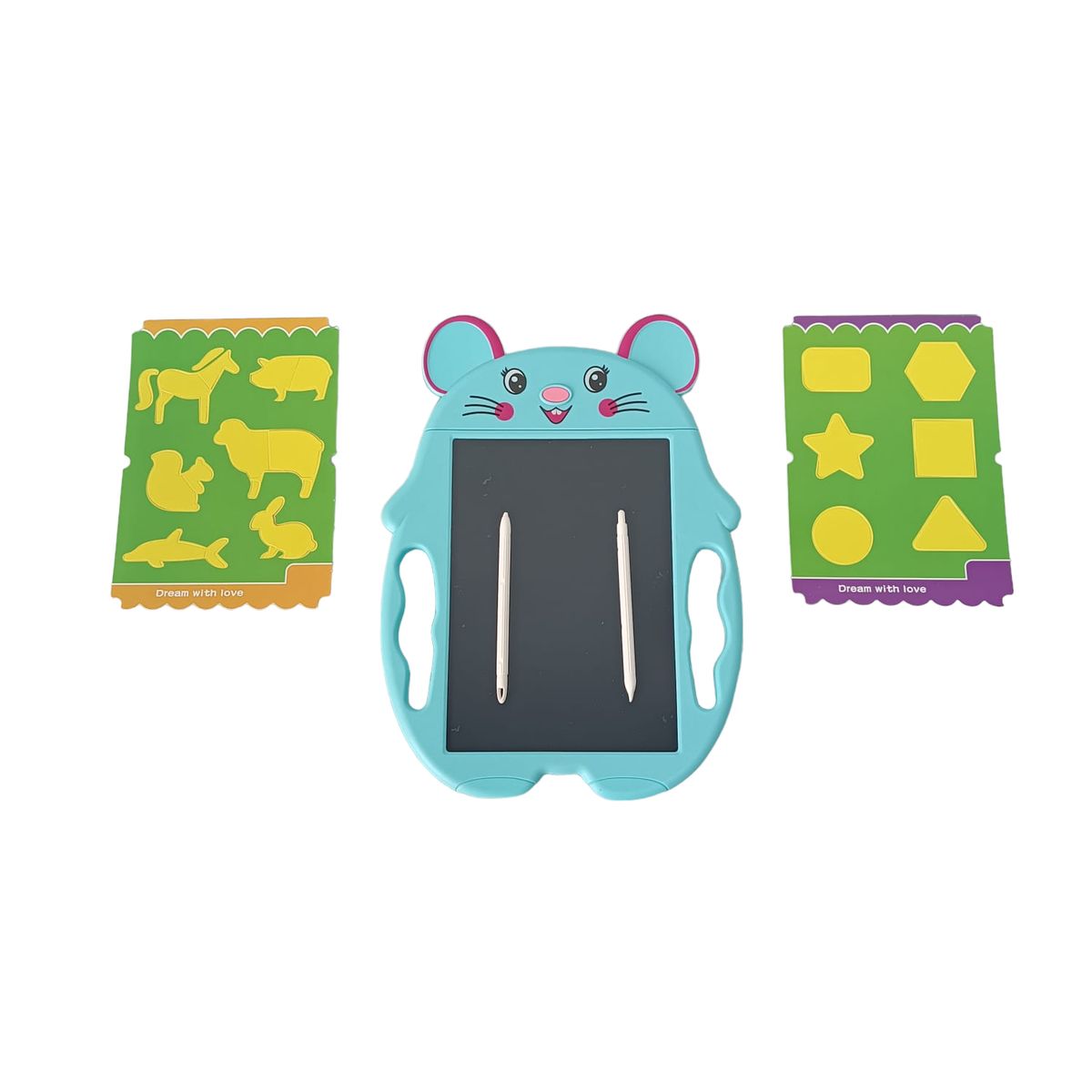 GENERICO - Tablero Mágico Azul Pantalla a Color 8.5 Pulgadas Para Niños