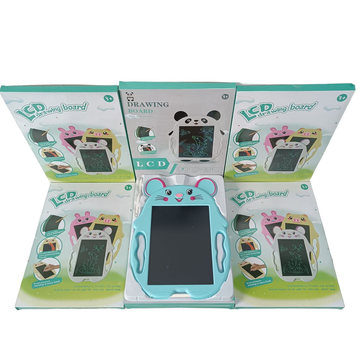 GENERICO - Tablero Mágico Azul Pantalla a Color 8.5 Pulgadas Para Niños