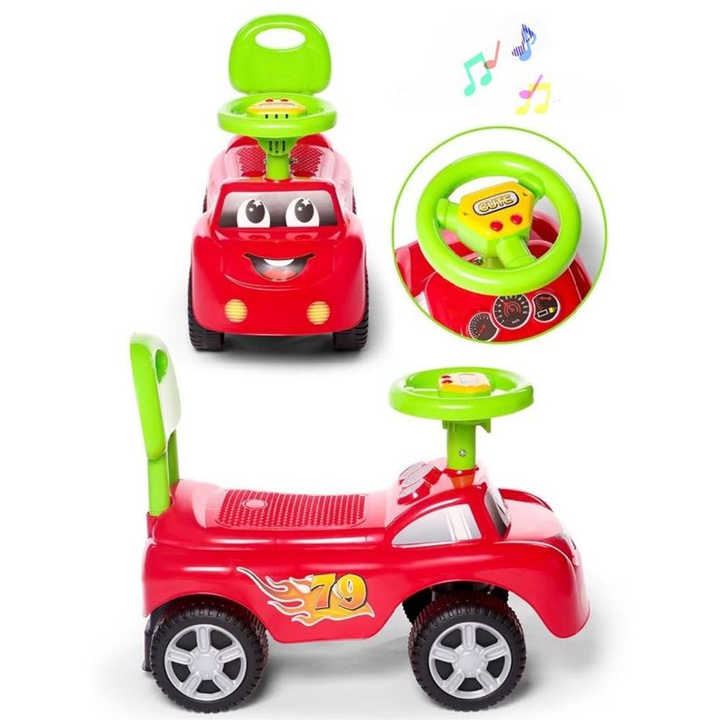 GENERICO - Carro Montable Rayo Con Musica