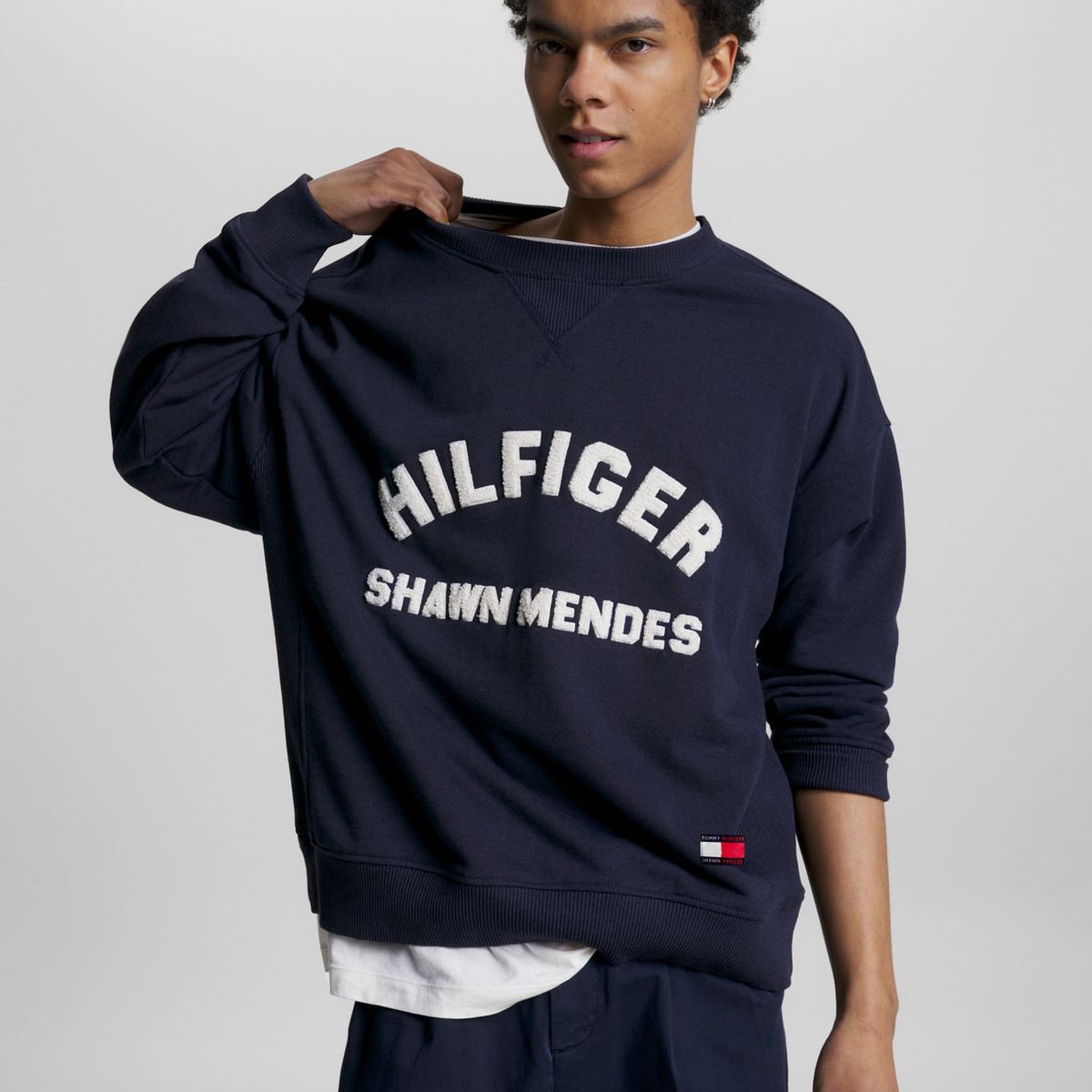 TOMMY HILFIGER - Saco Azul Con Logo Tommy Hilfiger X Shawn Mendes Tommy Hilfiger
