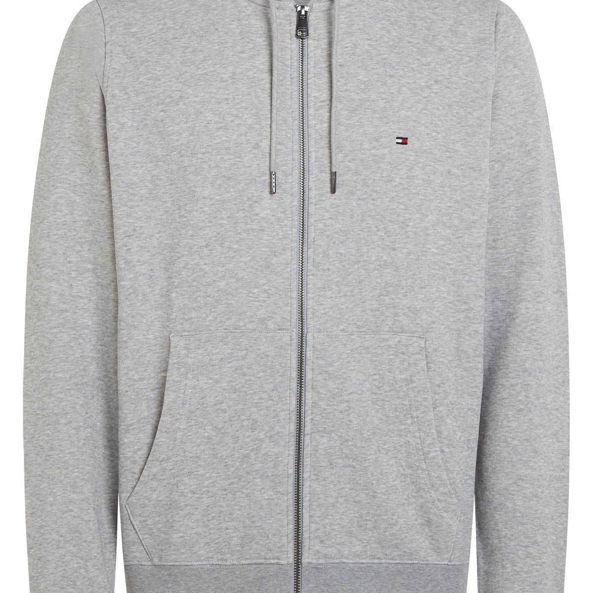 TOMMY HILFIGER - Chaqueta Con Gorro Hombre Gris Tommy Hilfiger