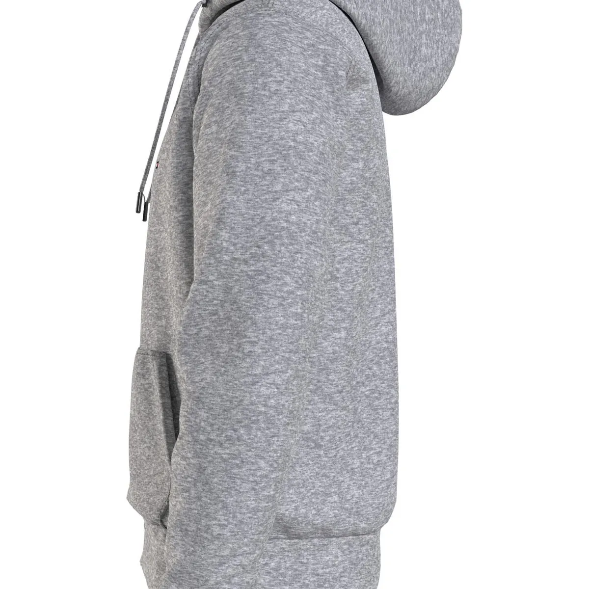 TOMMY HILFIGER - Buzo Gris Con Cremallera Con Gorro Para Hombre