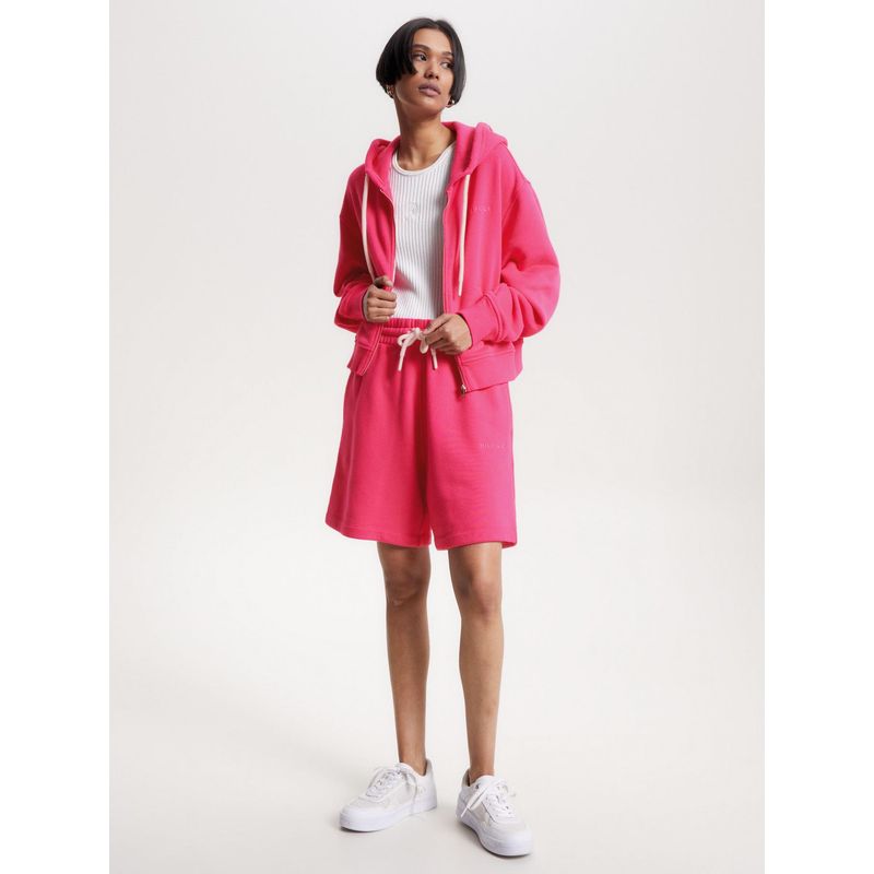 TOMMY HILFIGER - Saco Con Cierre Mujer Rosa Tommy Hilfiger