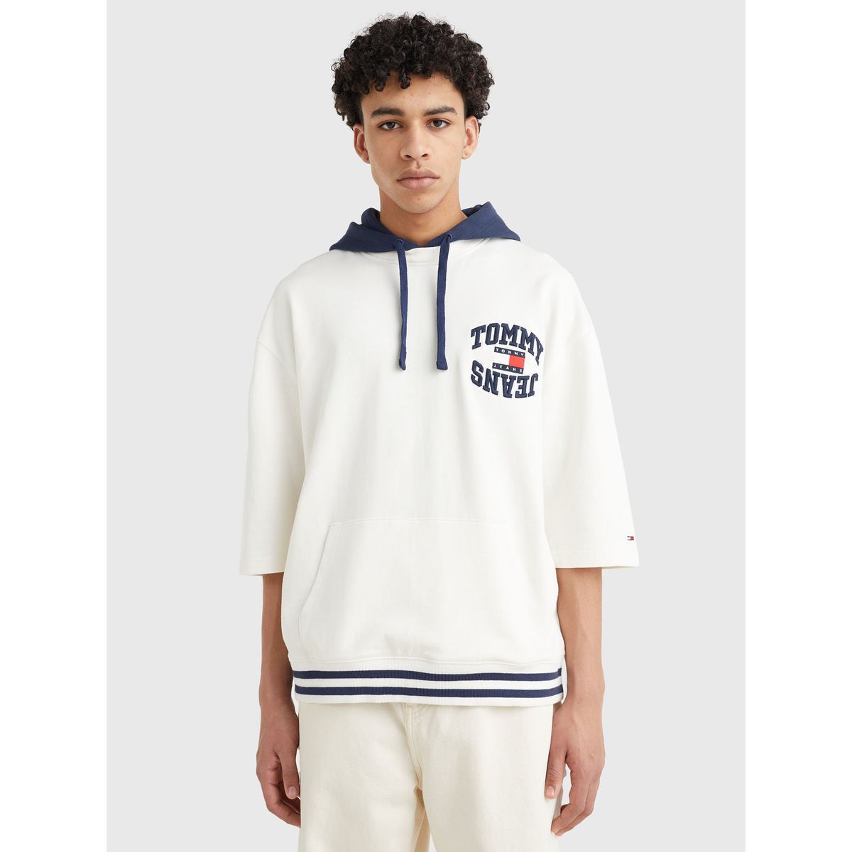 TOMMY HILFIGER - Chaqueta Tommy Jeans Para Hombre Blanco Tommy Jeans