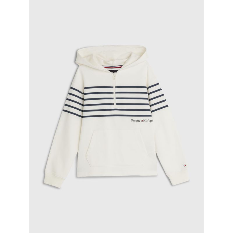 TOMMY HILFIGER - Saco Con Rayas Marineras Niño Blanco Tommy Hilfiger