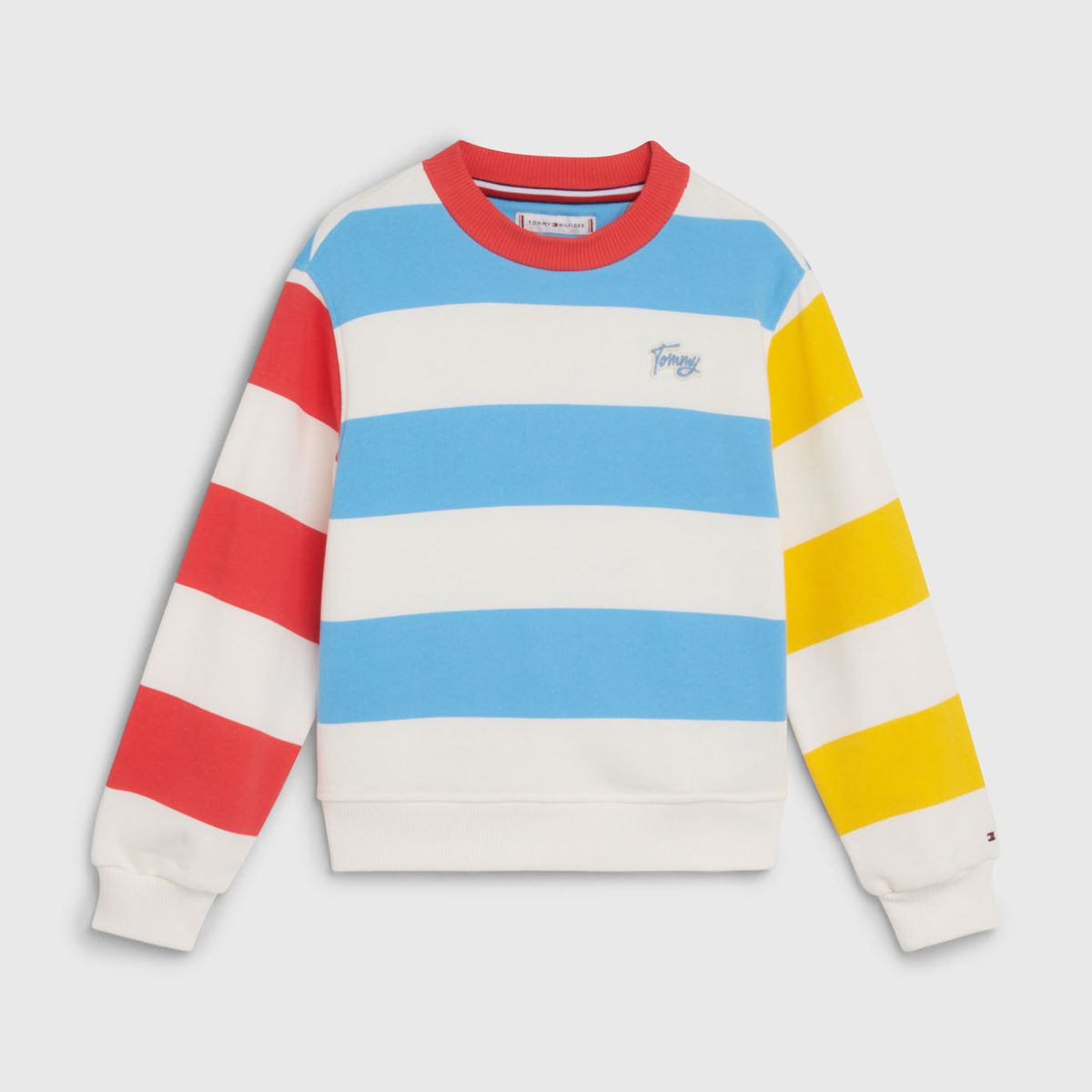 TOMMY HILFIGER - Saco De Rayas Con Cuello Redondo Niña Tommy Hilfiger