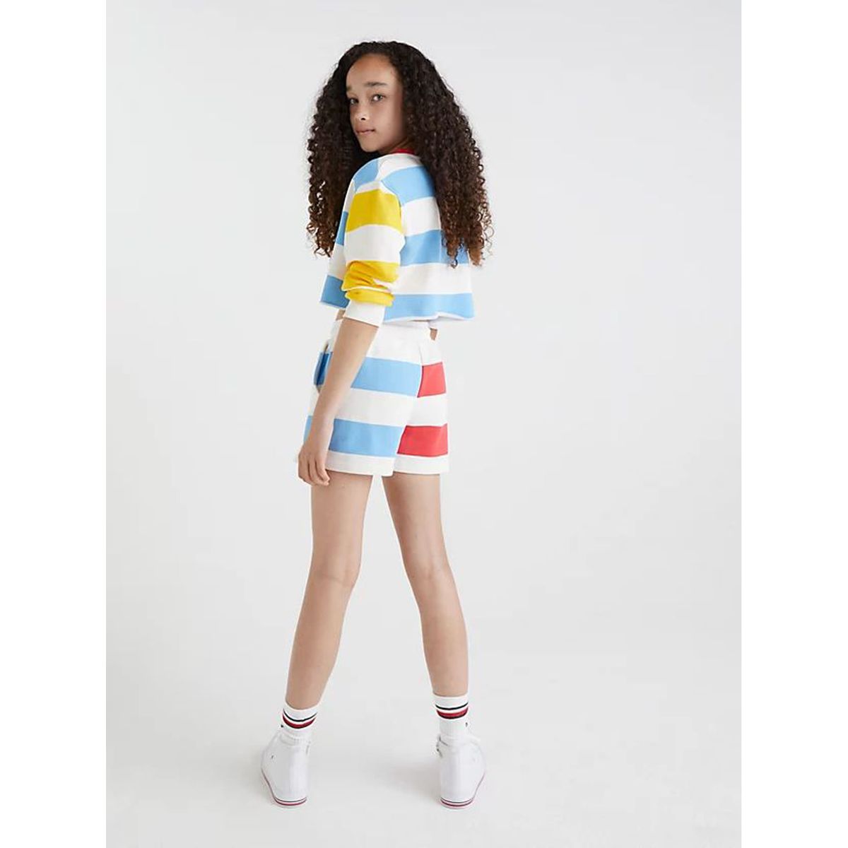 TOMMY HILFIGER - Saco De Rayas Con Cuello Redondo Niña Tommy Hilfiger