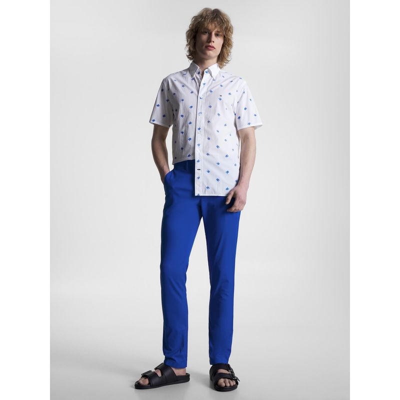 TOMMY HILFIGER - Pantalón Chino 1985 Collection Bleecker Hombre Azul Tommy Hilfiger