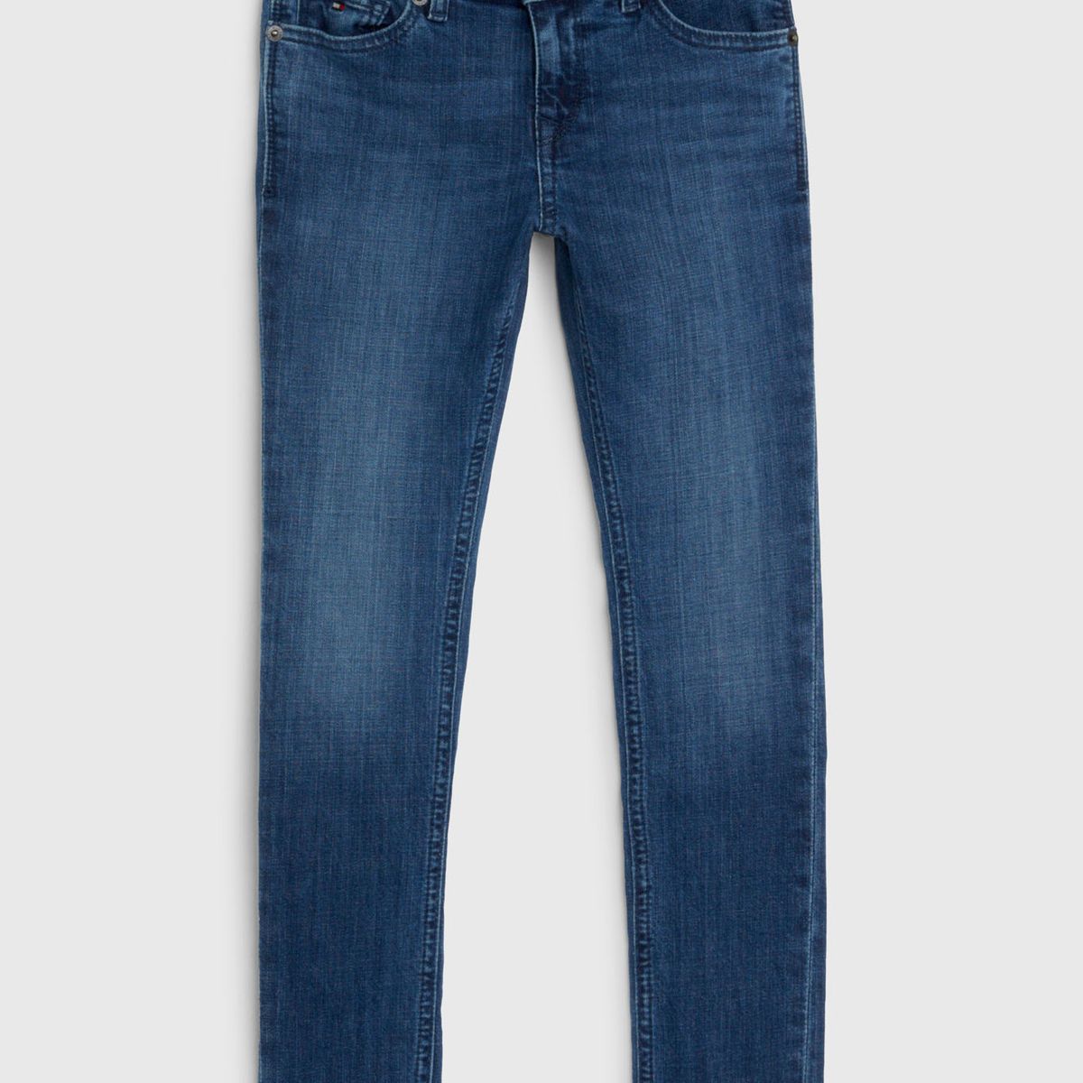 TOMMY HILFIGER - Jeans Nora Ceñidos Con Efecto Desteñido Niña Azul Tommy Hilfiger