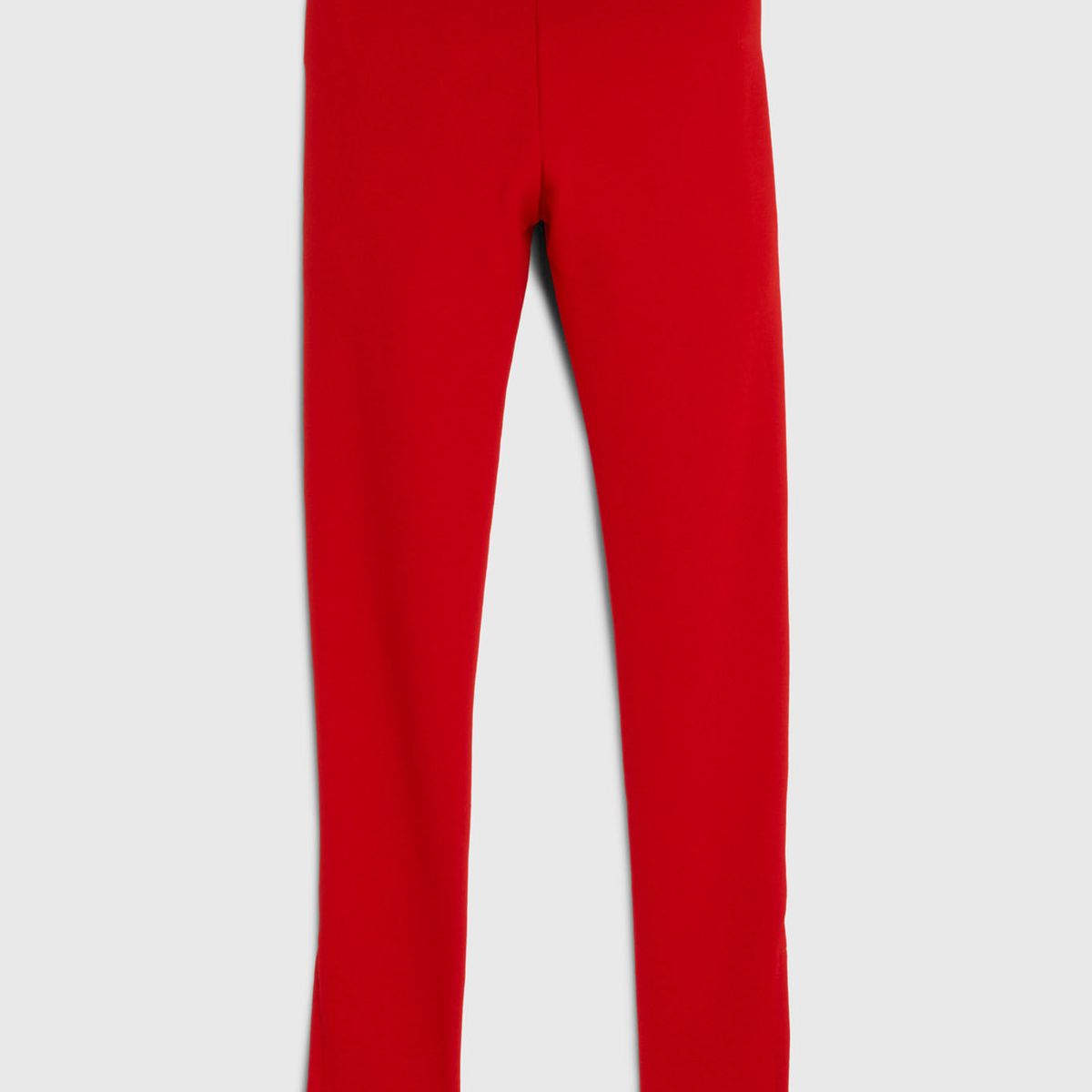 TOMMY HILFIGER - Leggings Largos De Estilo Universitario Niña Rojo Tommy Hilfiger