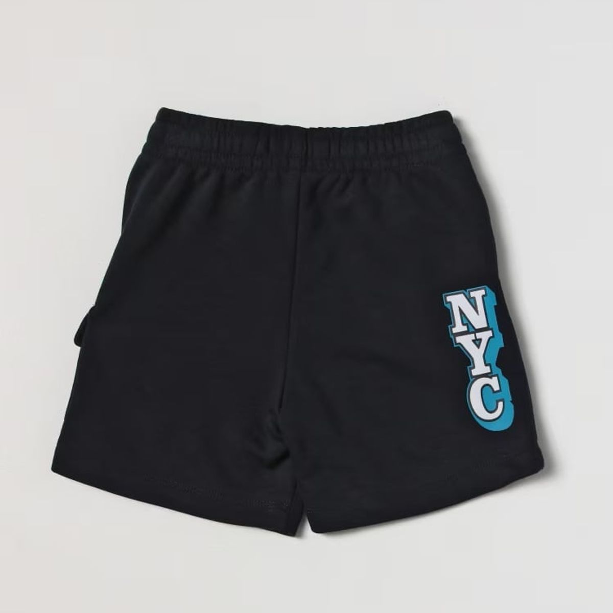 TOMMY HILFIGER - Pantalón Corto De Chándal Con Bolsillo Y Logo Niño Azul Tommy Hilfiger