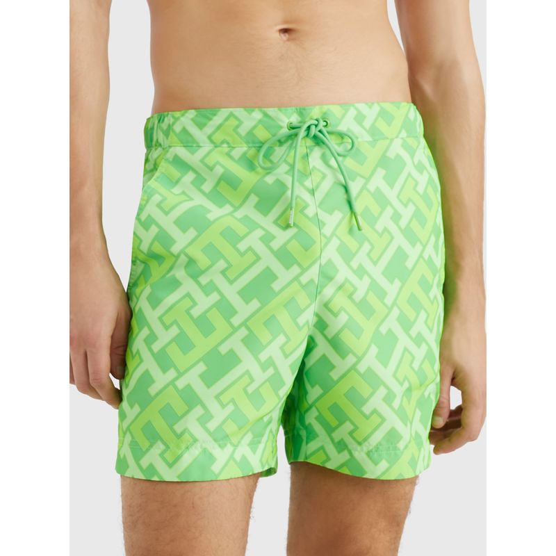 TOMMY HILFIGER - Pantaloneta de Baño Con Monogramas Th