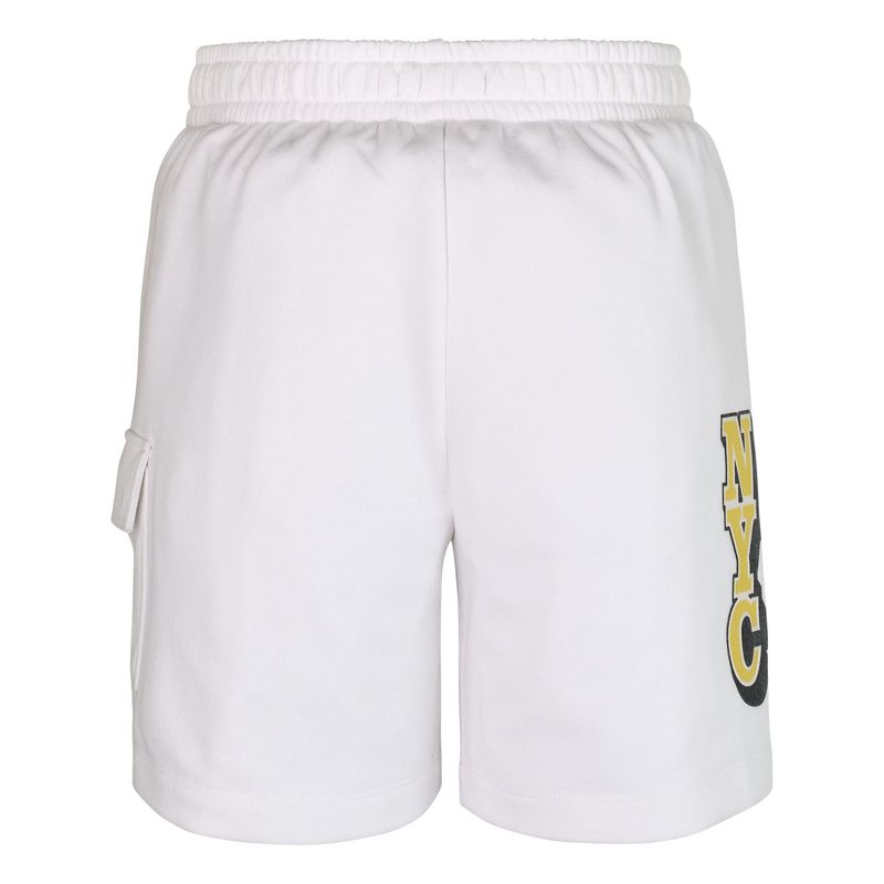 TOMMY HILFIGER - Bermuda Blanco En Algodón Con Bolsillo Y Logo Para Niño Tommy Hilfiger
