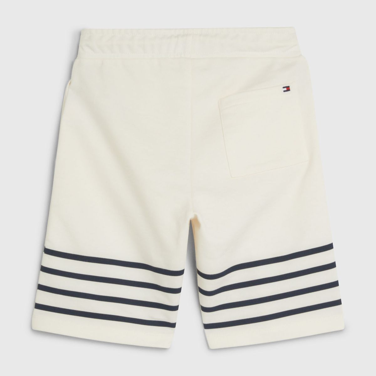 TOMMY HILFIGER - Pantalón Corto De Chándal Con Rayas Marineras Niño Blanco Tommy Hilfiger