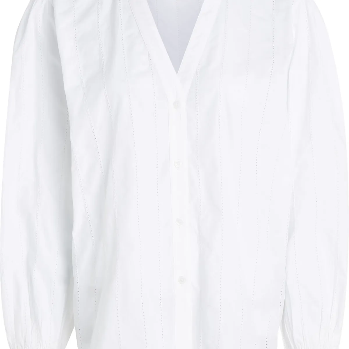 TOMMY HILFIGER - Blusa Con Cuello V Para Mujer Tommy Hilfiger