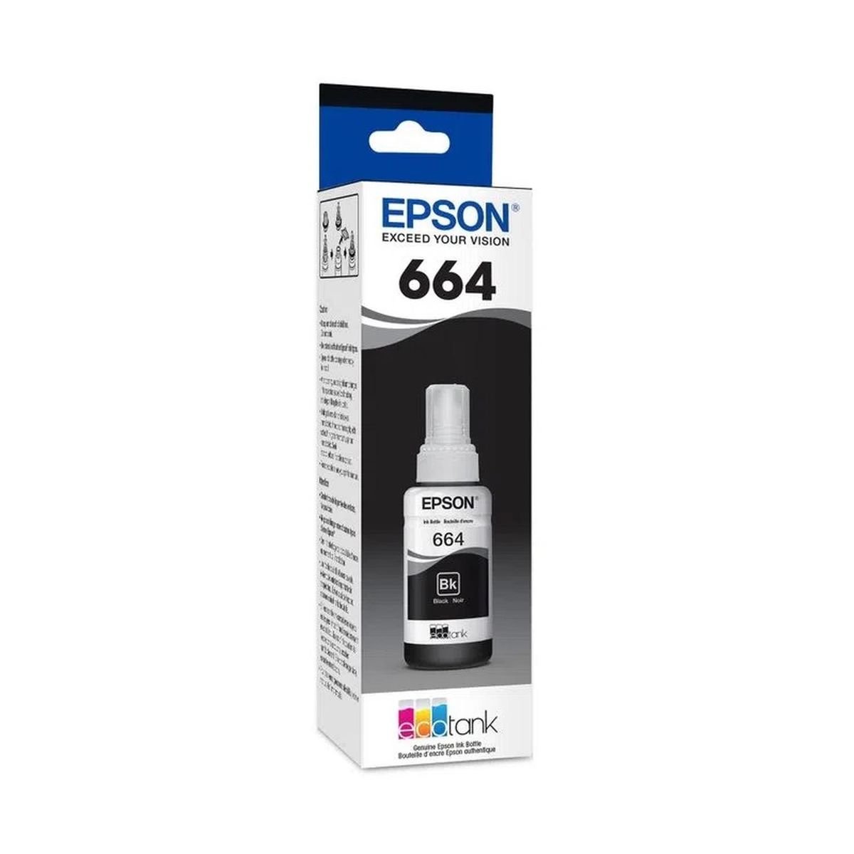 EPSON - Botella de tinta Epson 664 Negro