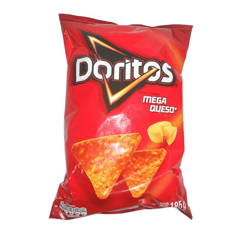 GENERICO - Pasabocas Doritos Mega Queso X 185 Gramos