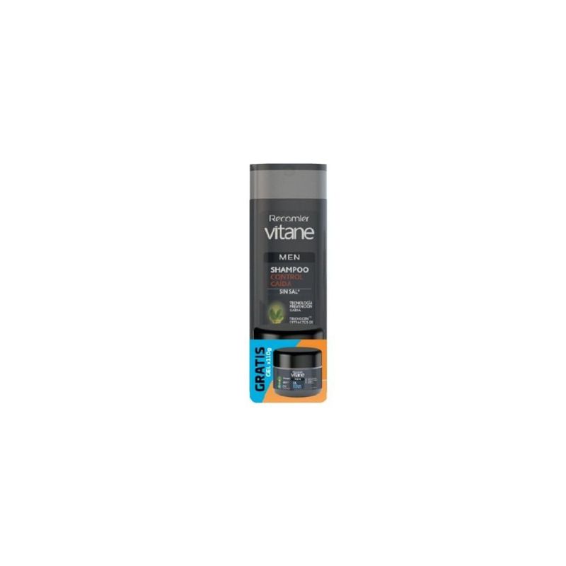 VITANE TERAPY - Oferta Shampoo Vitane Men Anticaida 400ml + Gel X 110g