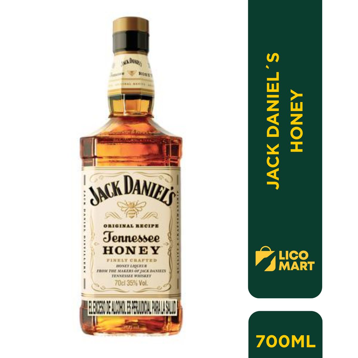 JACK DANIELS - WHISKEY JACK DANIEL´S HONEY 700 ml