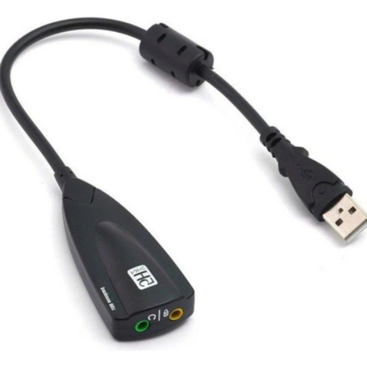 GENERICO - Tarjeta De Sonido Usb Externa 7.1 Canales Audio Y Micrófono
