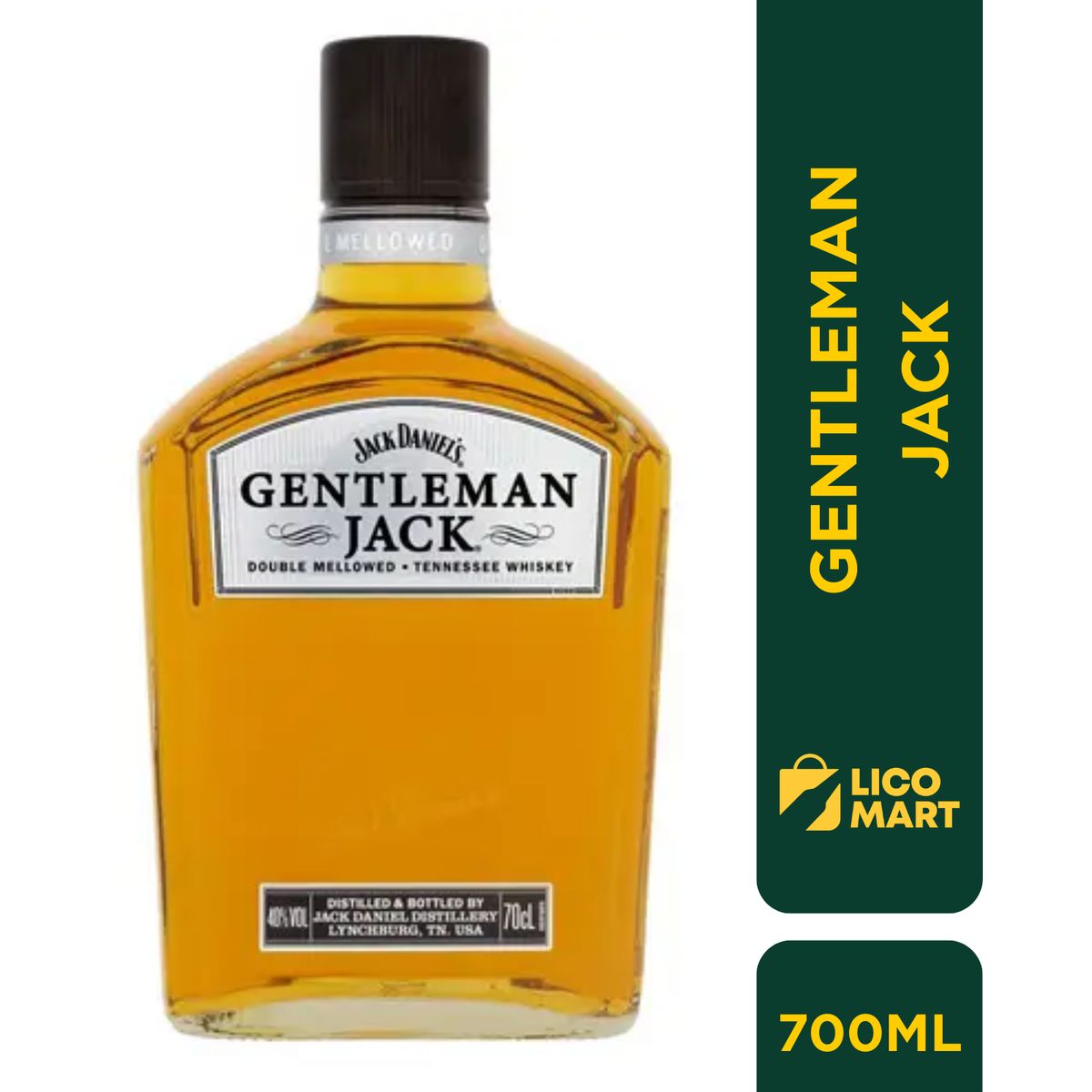 JACK DANIELS - WHISKY JACK DANIEL´S GENTLEMAN JACK