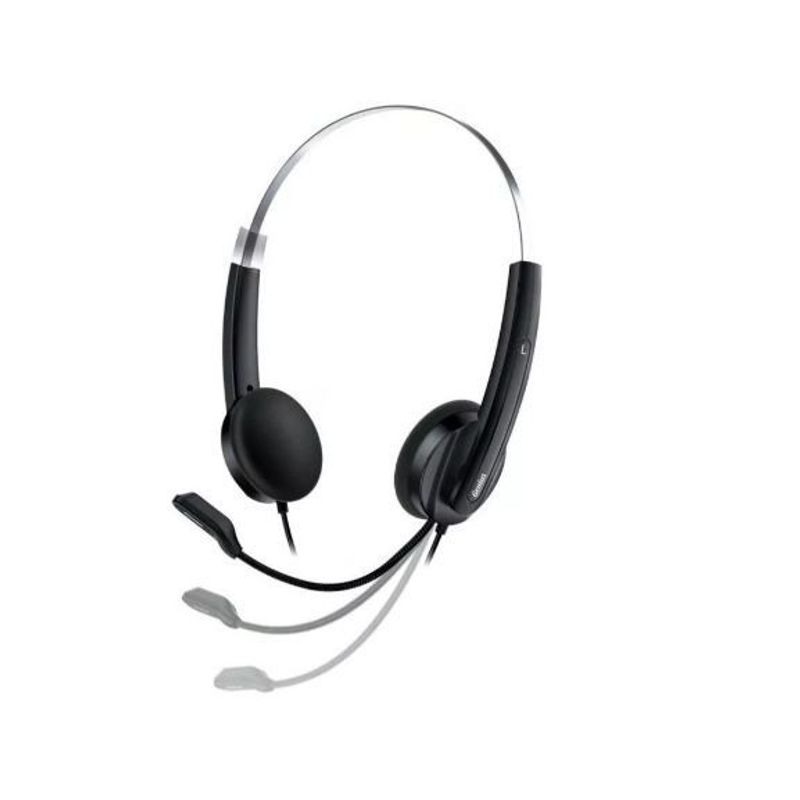 GENIUS - Diadema Genius HS-220U con audifono USB Negro