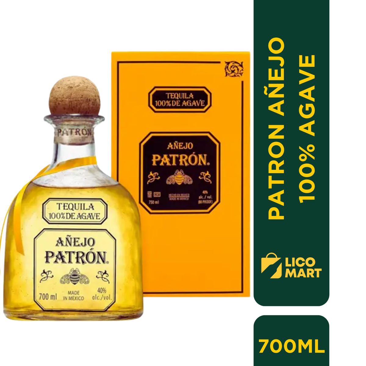 GENERICO - TEQUILA PATRON AÑEJO