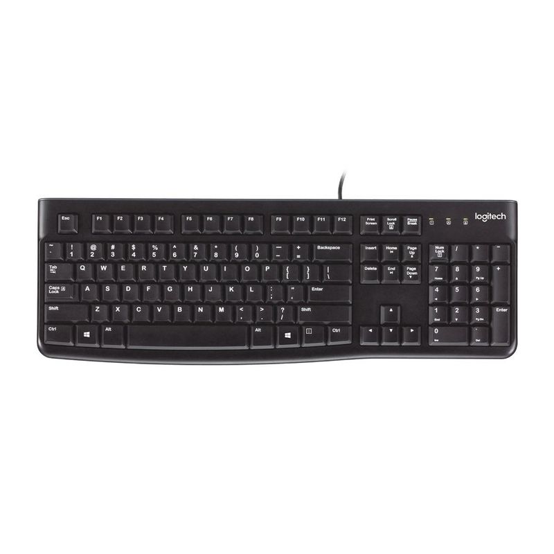 LOGITECH - Teclado logitech K120 Corded USB Negro