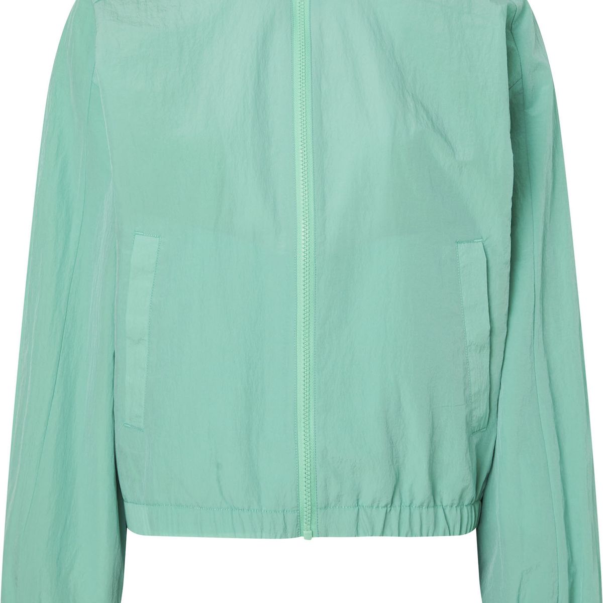 CALVIN KLEIN - Chaqueta Verde Con Gorro Y Cierre Para Mujer Calvin Klein