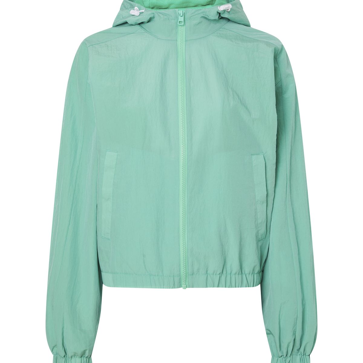 CALVIN KLEIN - Chaqueta Verde Con Gorro Y Cierre Para Mujer Calvin Klein