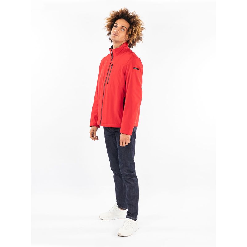 CALVIN KLEIN - Chaqueta Manga Larga Con Cierre Hombre Rojo Calvin Klein