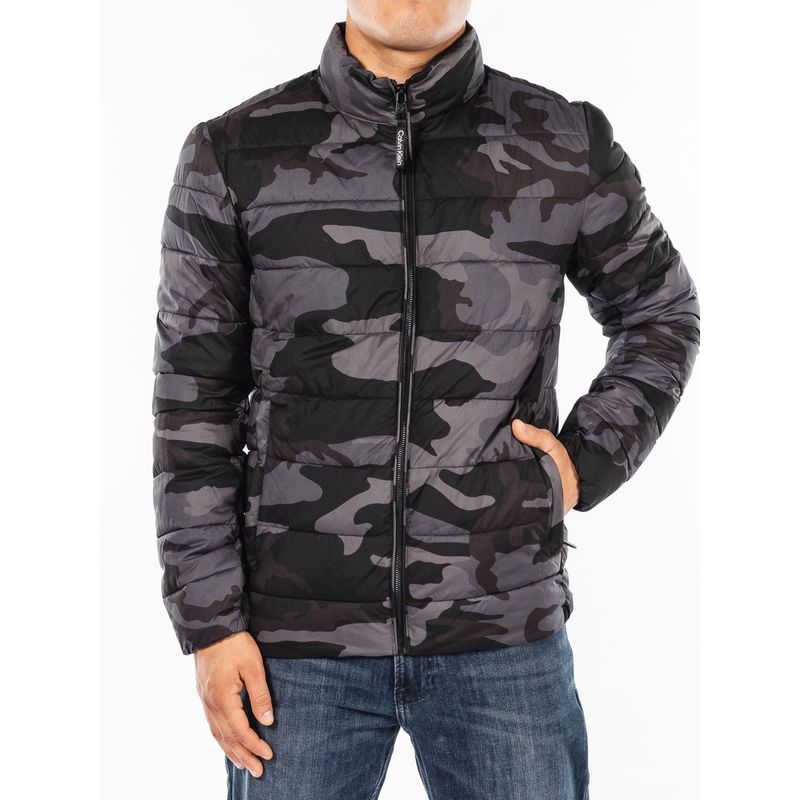 CALVIN KLEIN - Chaqueta Manga Larga Con Cierre Hombre Negro Calvin Klein
