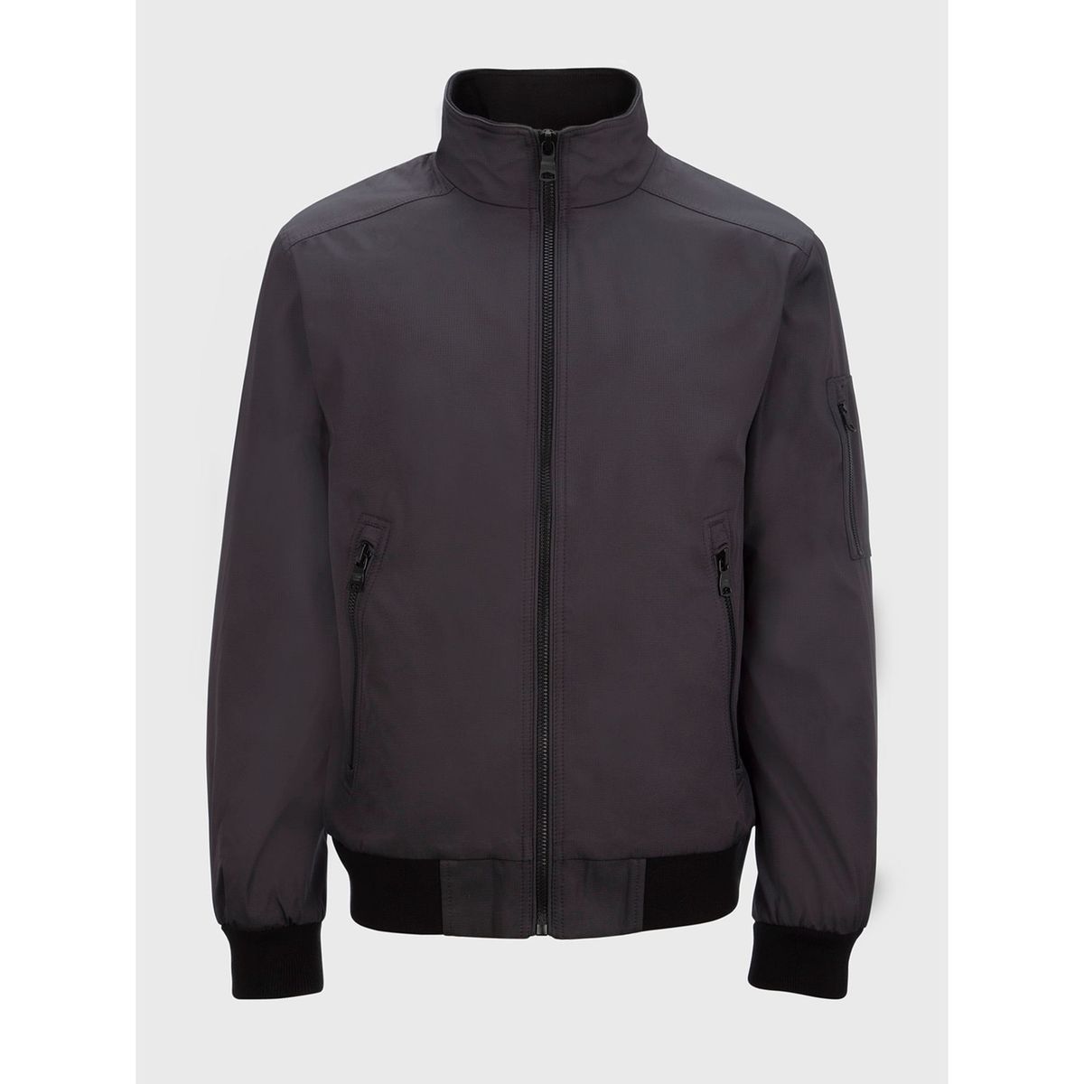 CALVIN KLEIN - Chaqueta Con Cierre Hombre Gris Calvin Klein