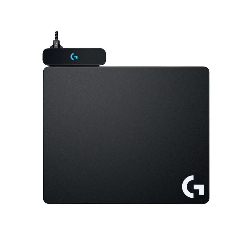 LOGITECH - PAD MOUSE POWER PLAY Logitech Gaming USB Carga Inalámbrica