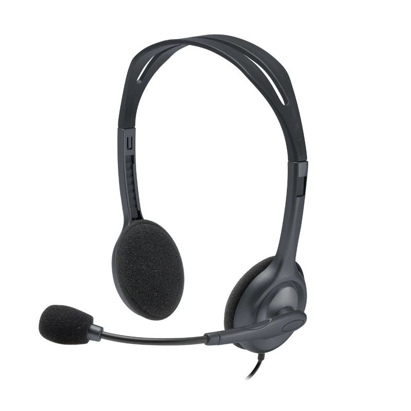 LOGITECH - DIADEMA H111 Logitech Plug 35MM Micrófono Giratorio
