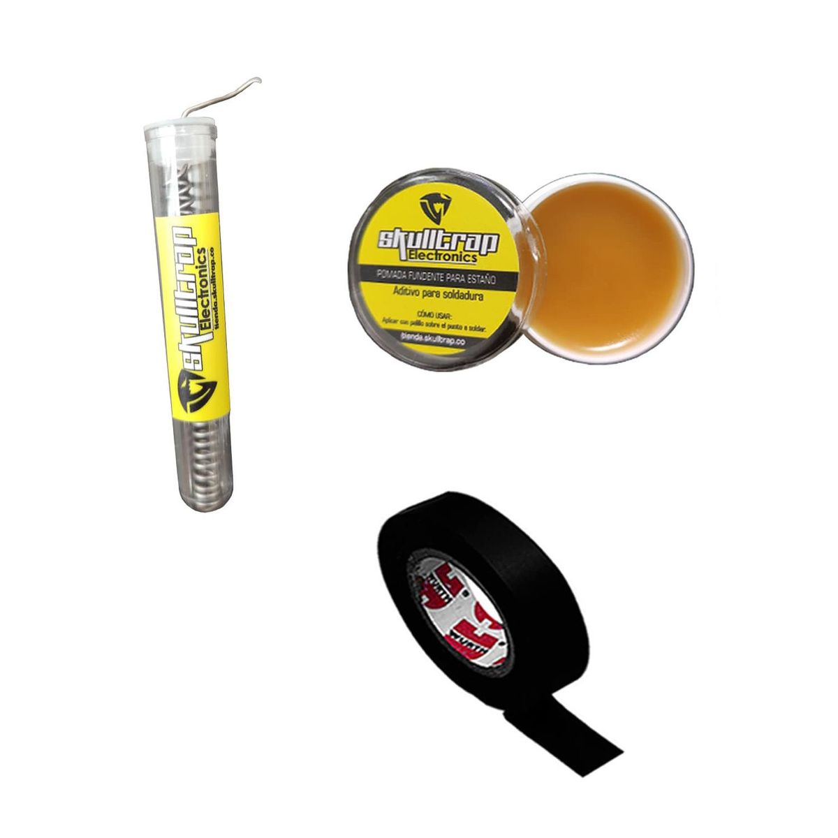 STAND - Tercera Mano Lupa Desoldador Estaño Pomada Cinta