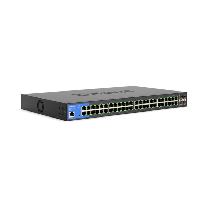 LINKSYS - Switch Linksys  LGS352C, 48 Gigabit Ethernet,4 10G SFP+,memoria 512MB