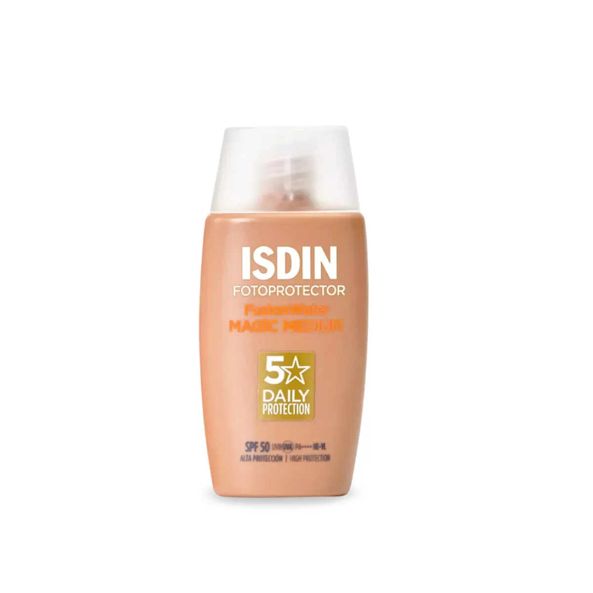 ISDIN - Fotoprotector FusionWater Color Tono Medio SPF50x50mlIsdin