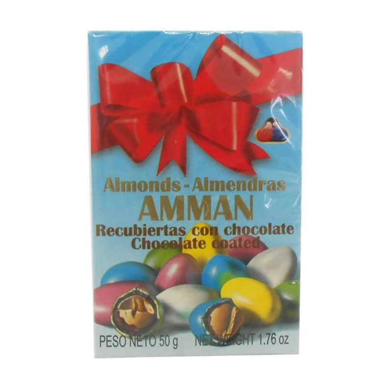 TRIUNFO - Almendras Triunfo Amman Recubierta Chocolate .X 50Gr