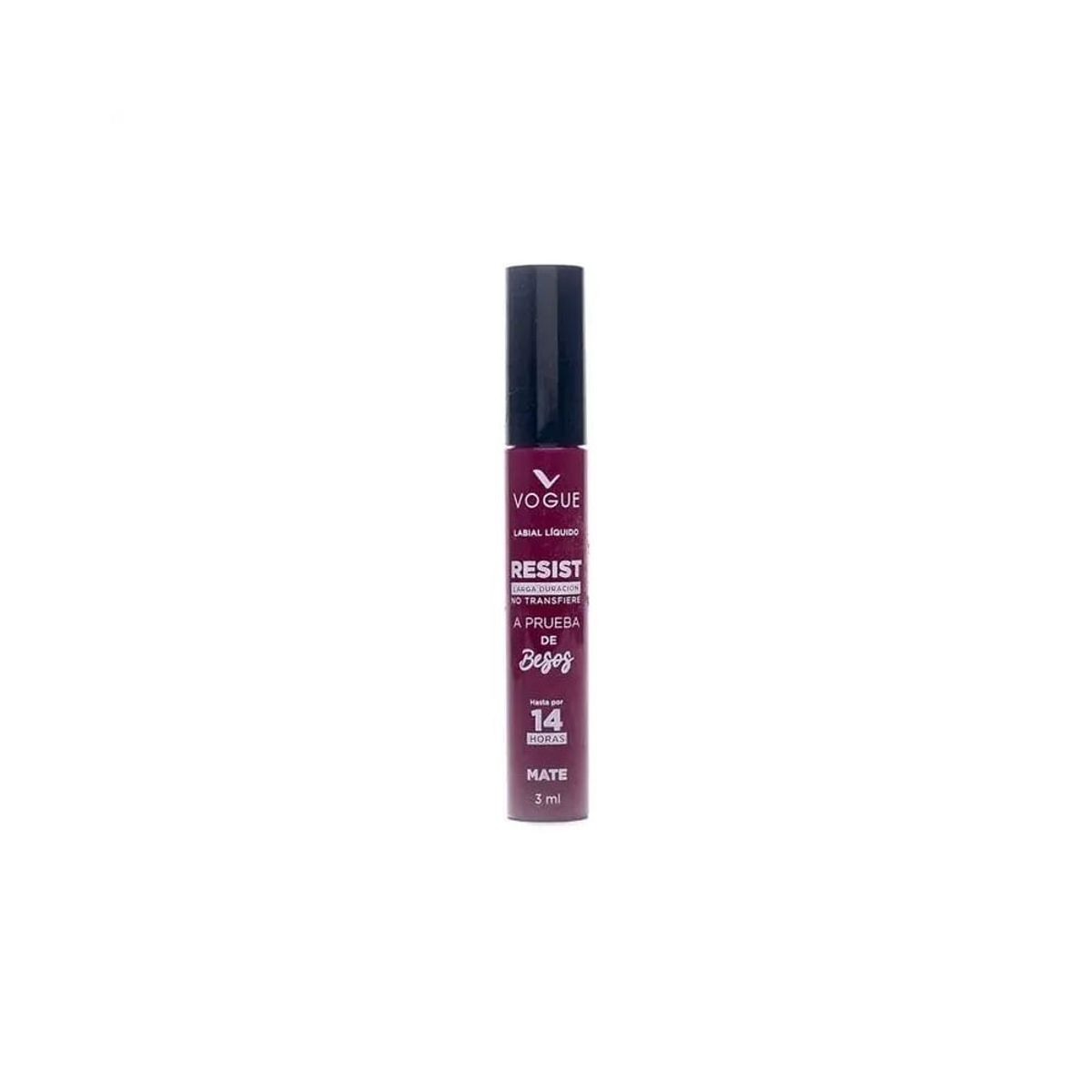 VOGUE - Labial Liquido Mate Vogue Resist Valiente X 3Ml